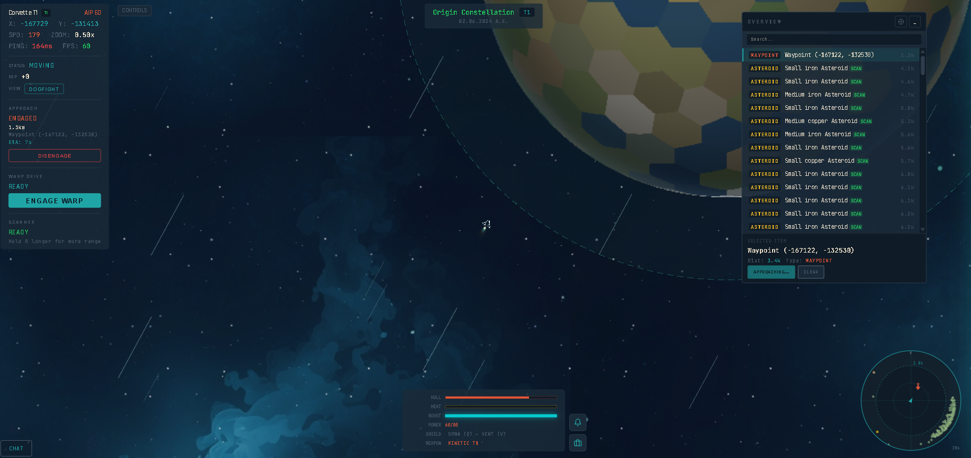 Mining a planetary ring